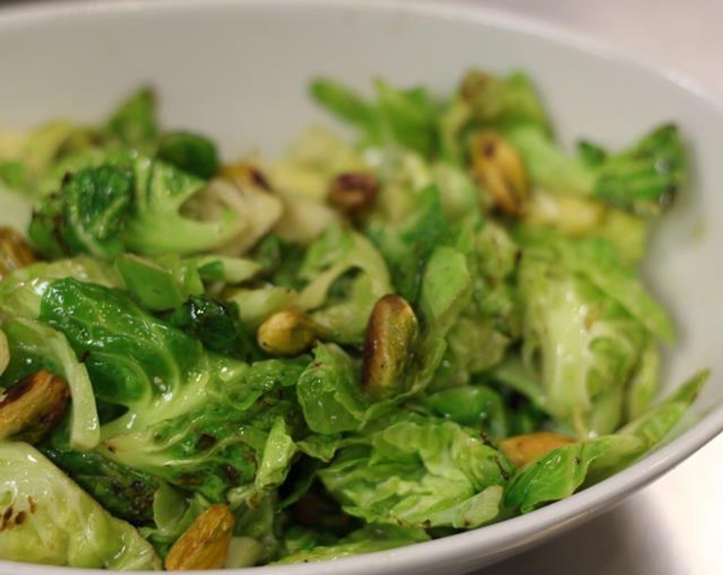 Brussels Sprouts with Pistachios