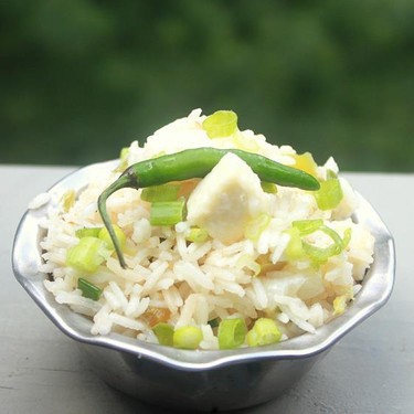 Paneer Fried Rice Recipe | SideChef