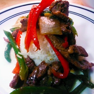Chinese Pepper Steak with Onions Recipe | SideChef