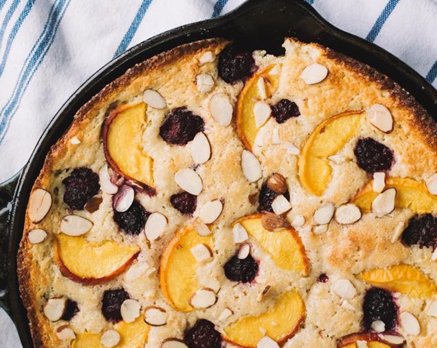 Berry Almond Buttermilk Cake