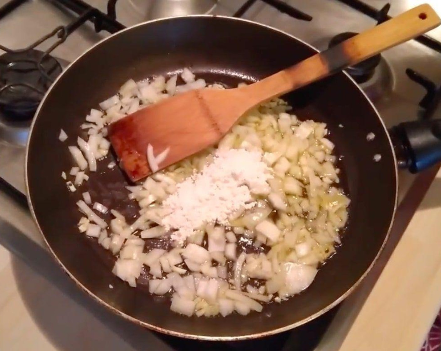 step 6 Add All-Purpose Flour (2 Tbsp) and cook for few minutes.