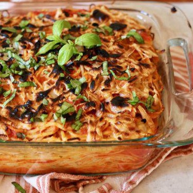 Creamy & Cheesy Pasta Bake Recipe | SideChef