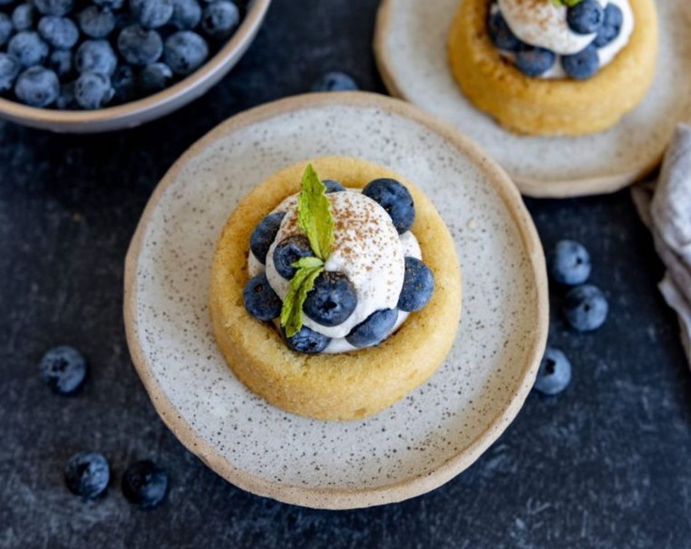 Blueberry Cinnamon Shortcakes