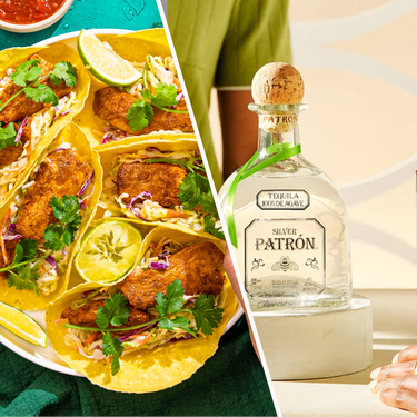 Chipotle Chicken Tacos with Honey-Lime Slaw and Patrón Ranch Water Cocktail Recipe | SideChef