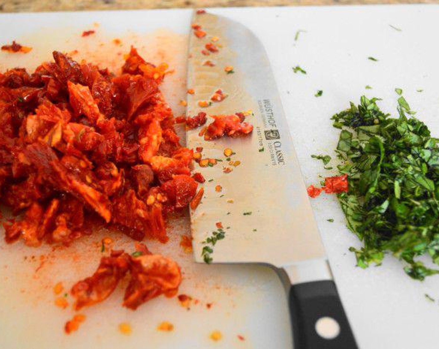 step 2 Combine the All-Purpose Flour (1 cup), Baking Powder (1/2 Tbsp), Salt (1/4 tsp), and Smoked Paprika (1/4 tsp) in a large mixing bowl. Whisk it together to aerate the dry ingredients.