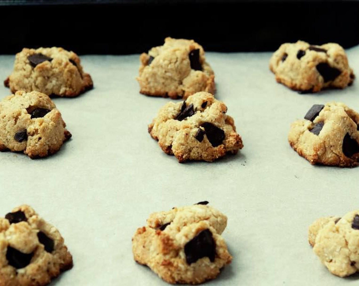 step 6 Bake for 10 to 12 minutes or until lightly golden brown. Let the cookies cool completely on the sheet so that they can crisp up.