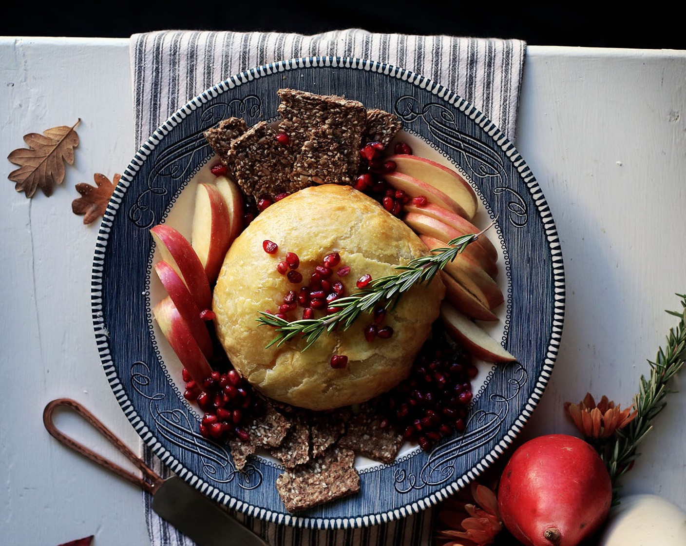 Rosemary Marmalade Pastry Wrapped Brie