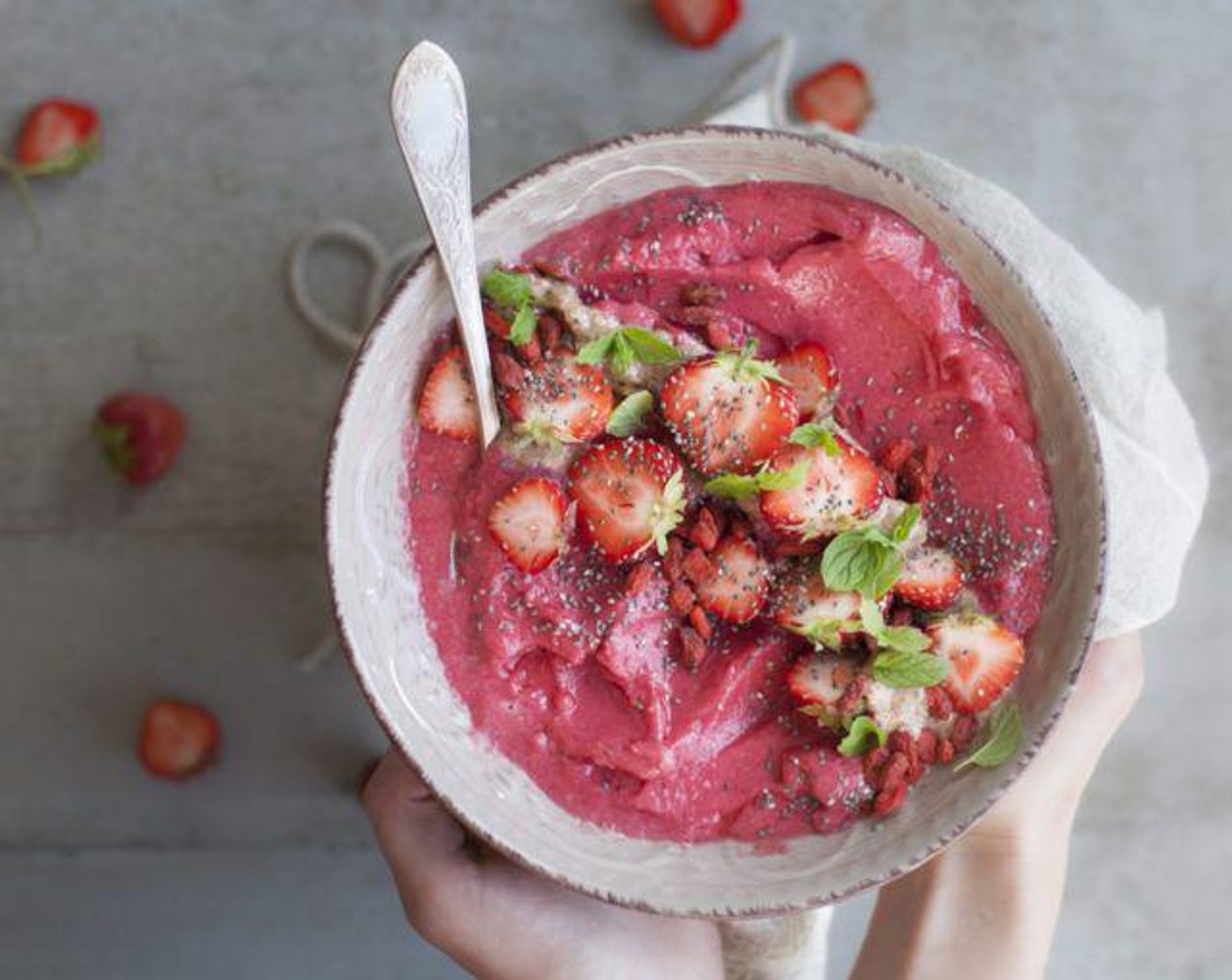 Pink Smoothie Bowl