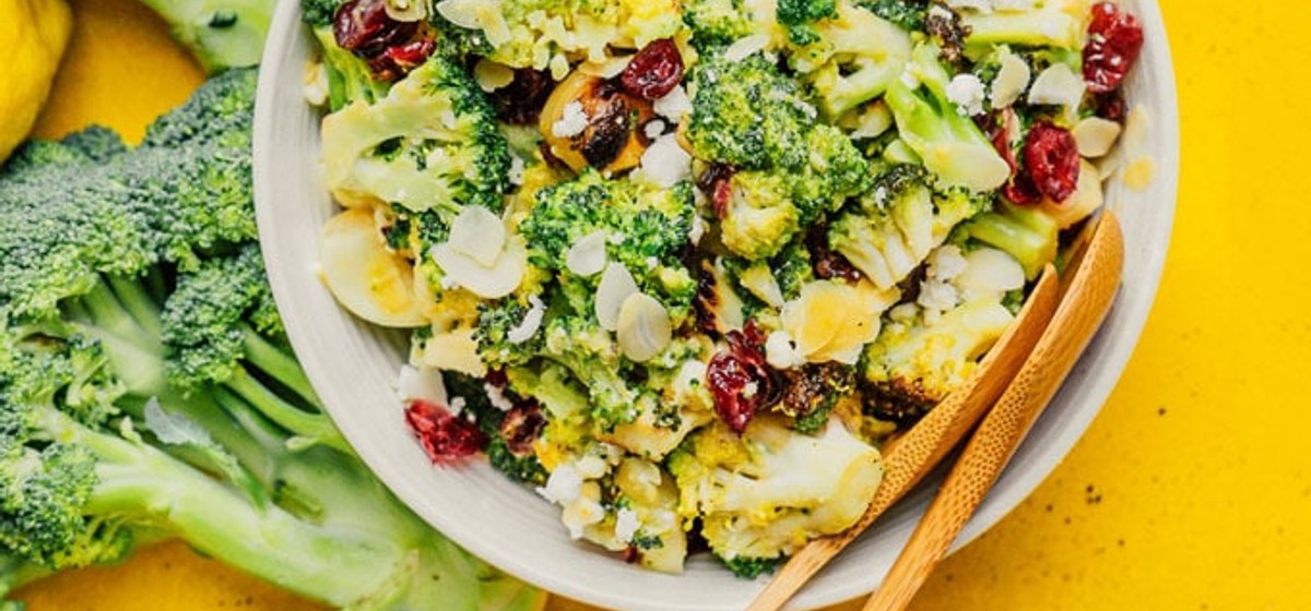 Grilled Broccoli Salad with Honey Mustard Dressing Recipe SideChef