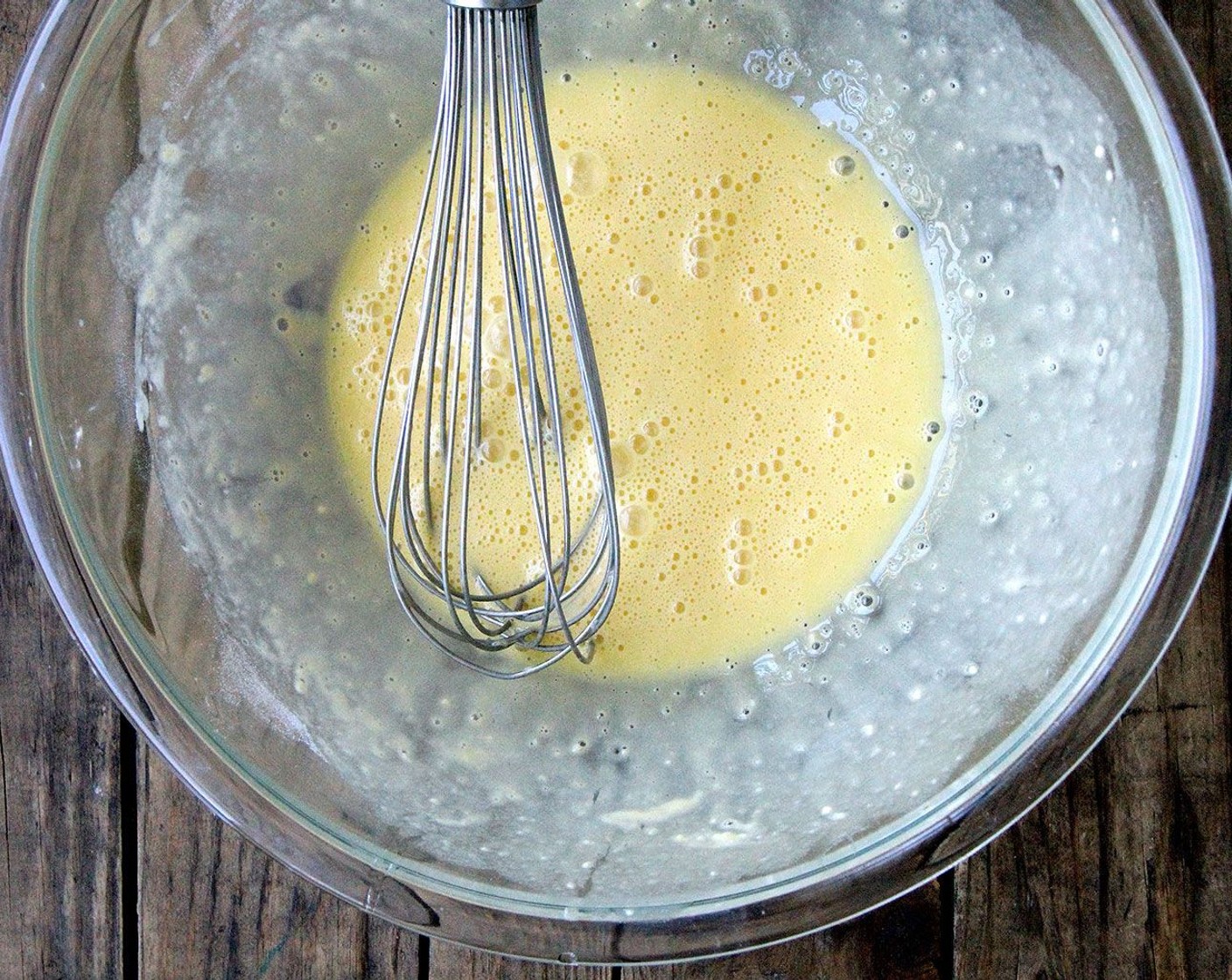 step 7 Whisk in the remaining Farmhouse Eggs® Large Brown Eggs (4) untl blended.
