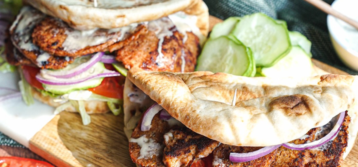 Vegan Kebab Sandwich Recipe SideChef
