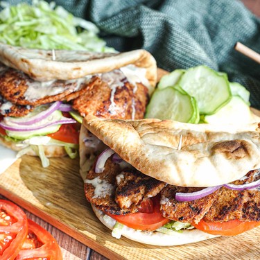 Vegan Kebab Sandwich Recipe | SideChef