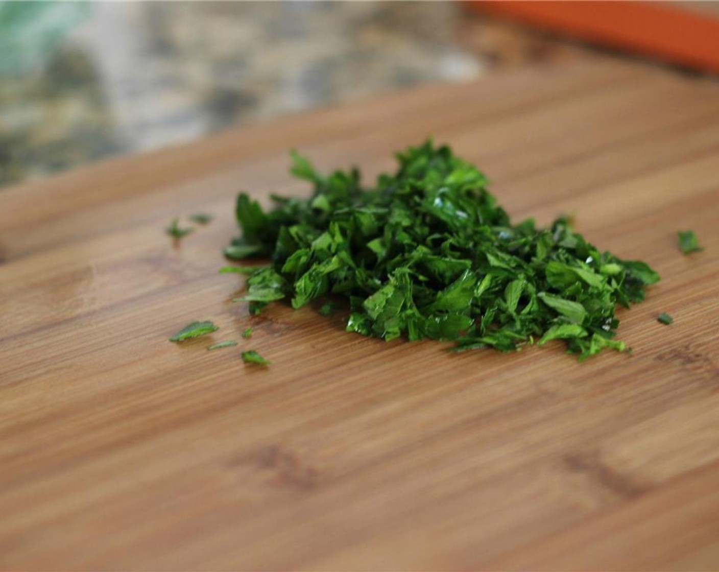 step 1 Chop the Fresh Parsley (2 Tbsp) and set aside.