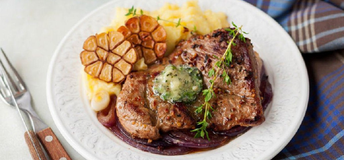 Marinated Pork Chops with Herb Butter Recipe SideChef