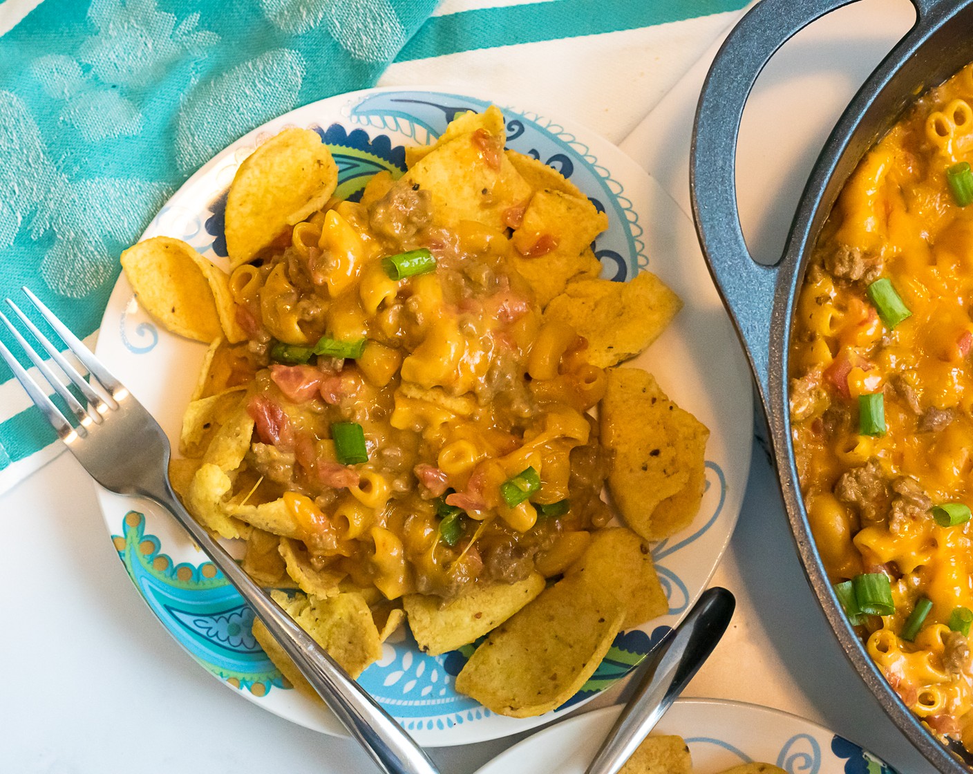 One Skillet Cheeseburger Dinner