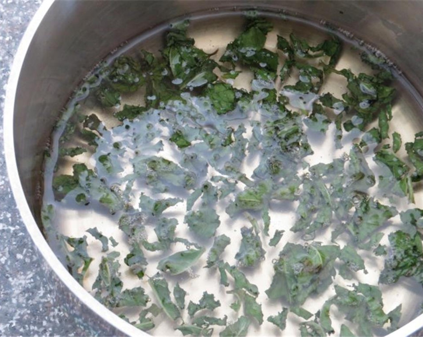 step 1 In a small saucepan over medium high heat, combine Granulated Sugar (1/2 cup), Water (1/2 cup), and the Fresh Mint Leaves (1/2 cup) stirring occasionally until sugar is dissolved. Remove from heat. Let steep for 10 minutes. Strain mint leaves from syrup. Discard.