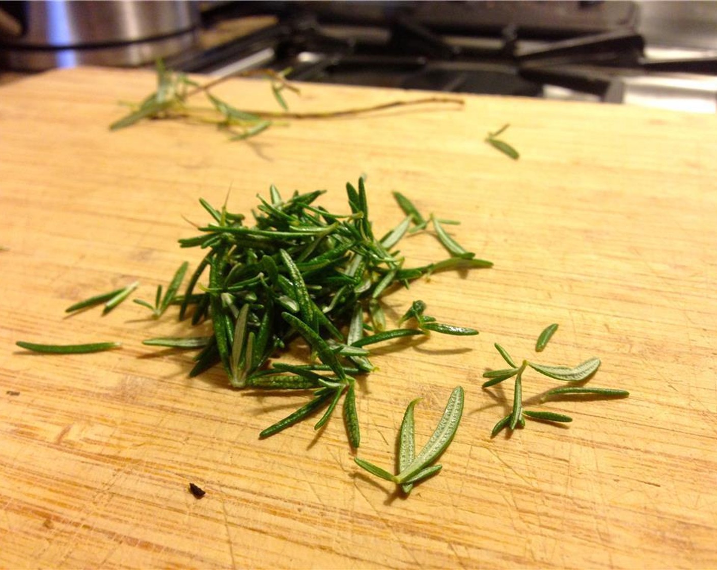 step 1 De-stem two sprigs of the Fresh Rosemary (2 sprigs).