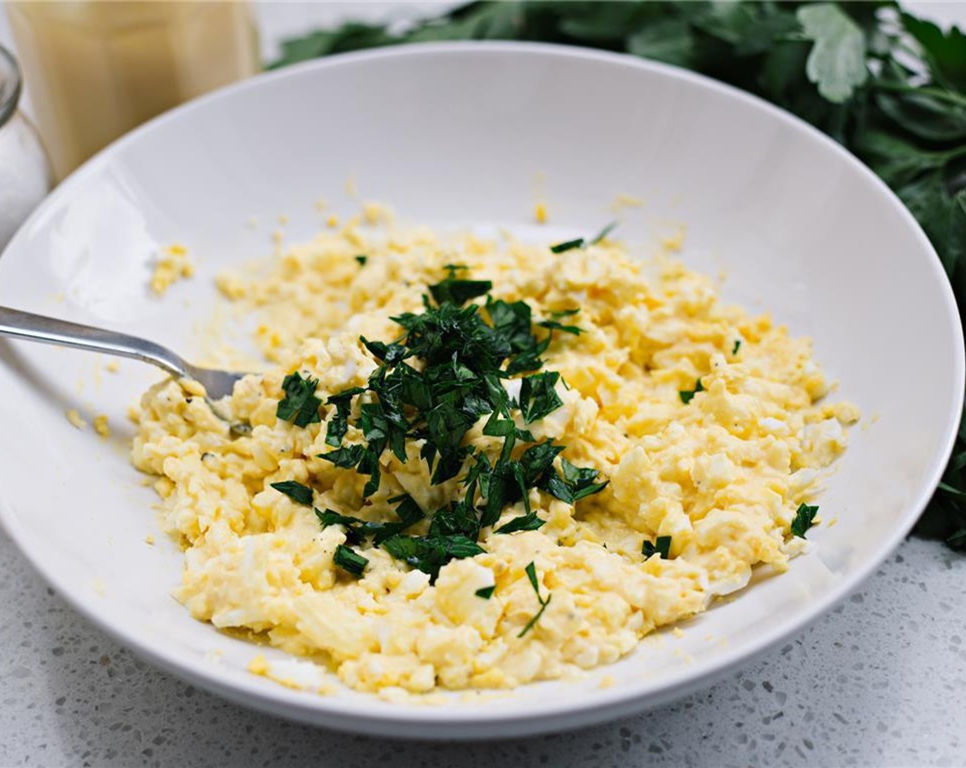 step 6 Add Italian Flat-Leaf Parsley (2 Tbsp) and mix well to combine.