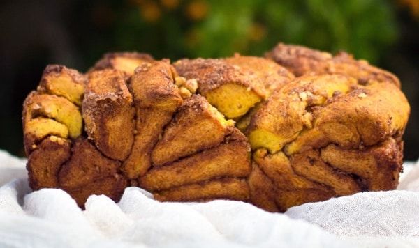 out           ❁ナチュラルを正月飾り❁バンブーラウンド❁ Braided Sourdough Wreath Bread With Pumpkin, Cranberries, and