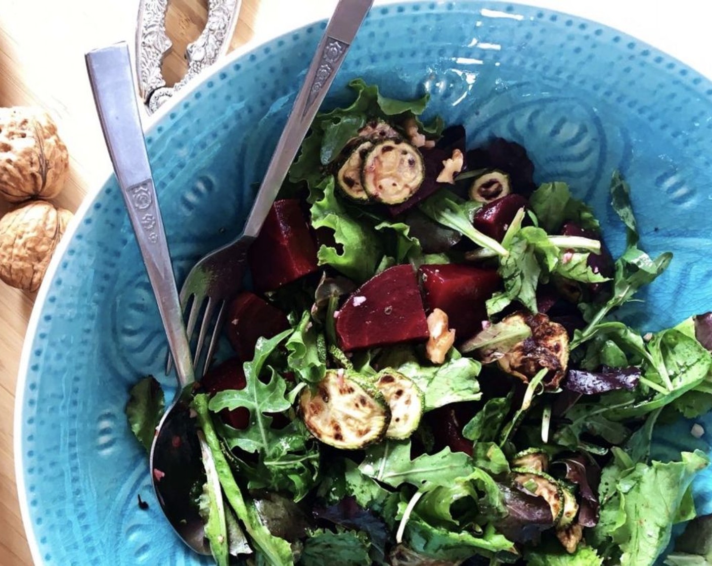 Beet and Zucchini Summer Salad