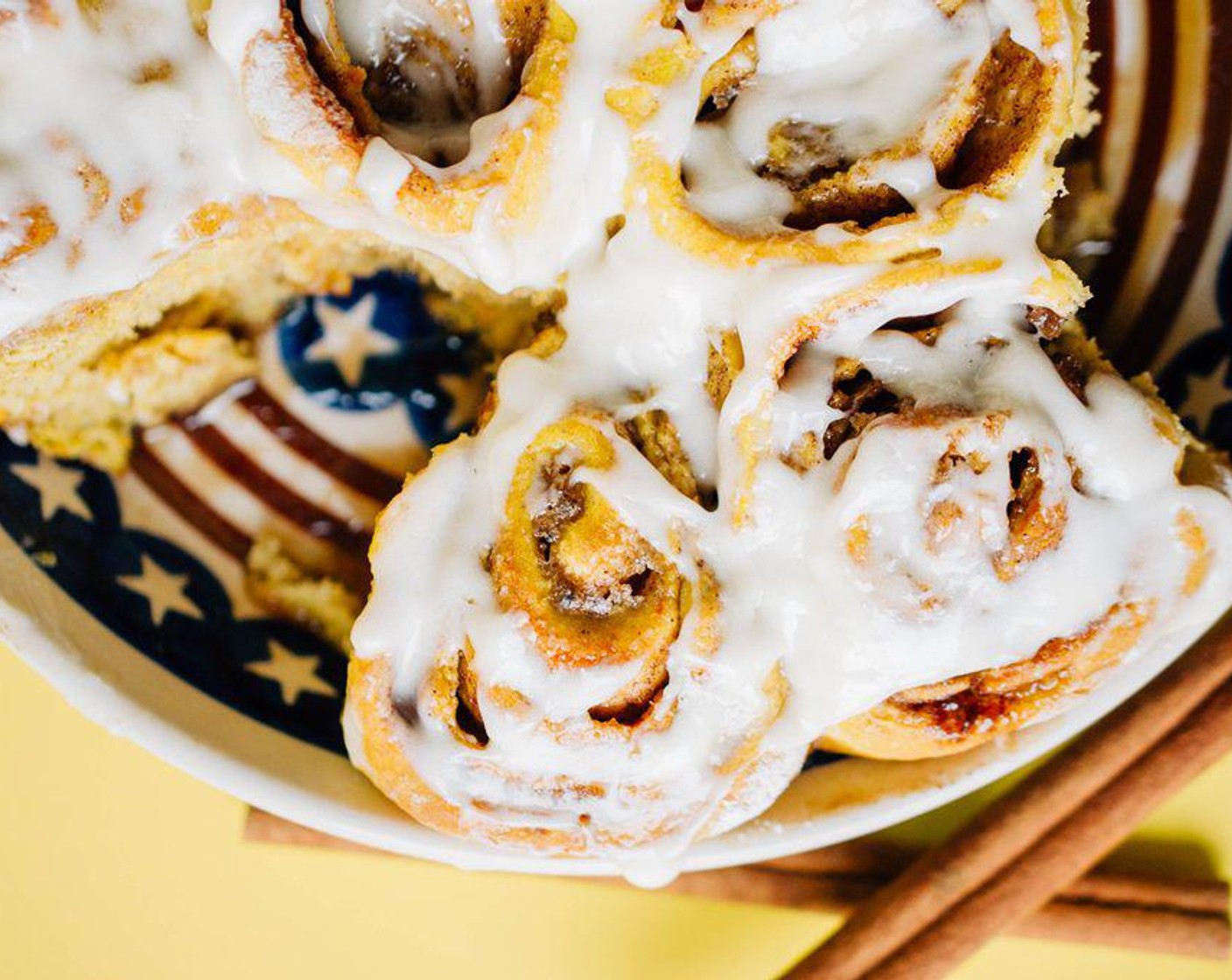 Whole Wheat Sweet Potato Cinnamon Rolls