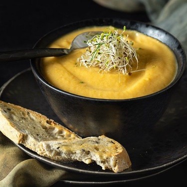 Roasted Vegetable Soup Recipe | SideChef