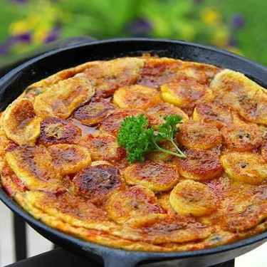 Caribbean Plantain Frittata Recipe | SideChef