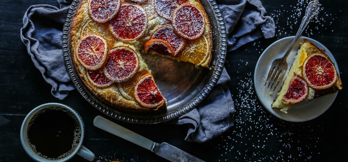 Blood Orange Ricotta Cake Recipe | SideChef