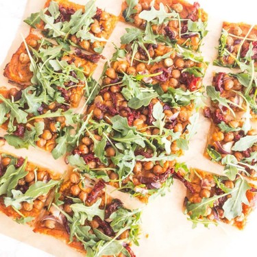 Vegan Chickpea Sweet Potato Pizza Recipe | SideChef