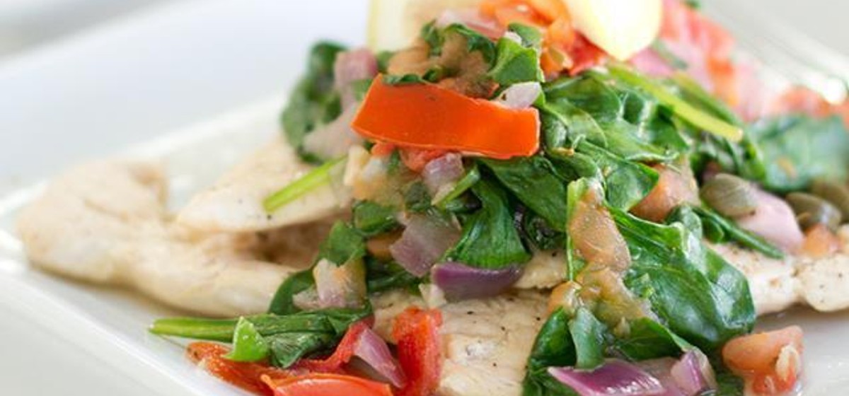 Summertime Chicken with Spinach Recipe | SideChef