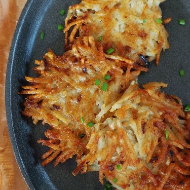 Rustic Potato Latkes Recipe | SideChef