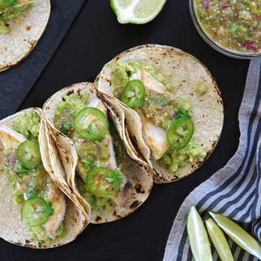 Swordfish Tacos with Tomatillo Salsa Recipe | SideChef