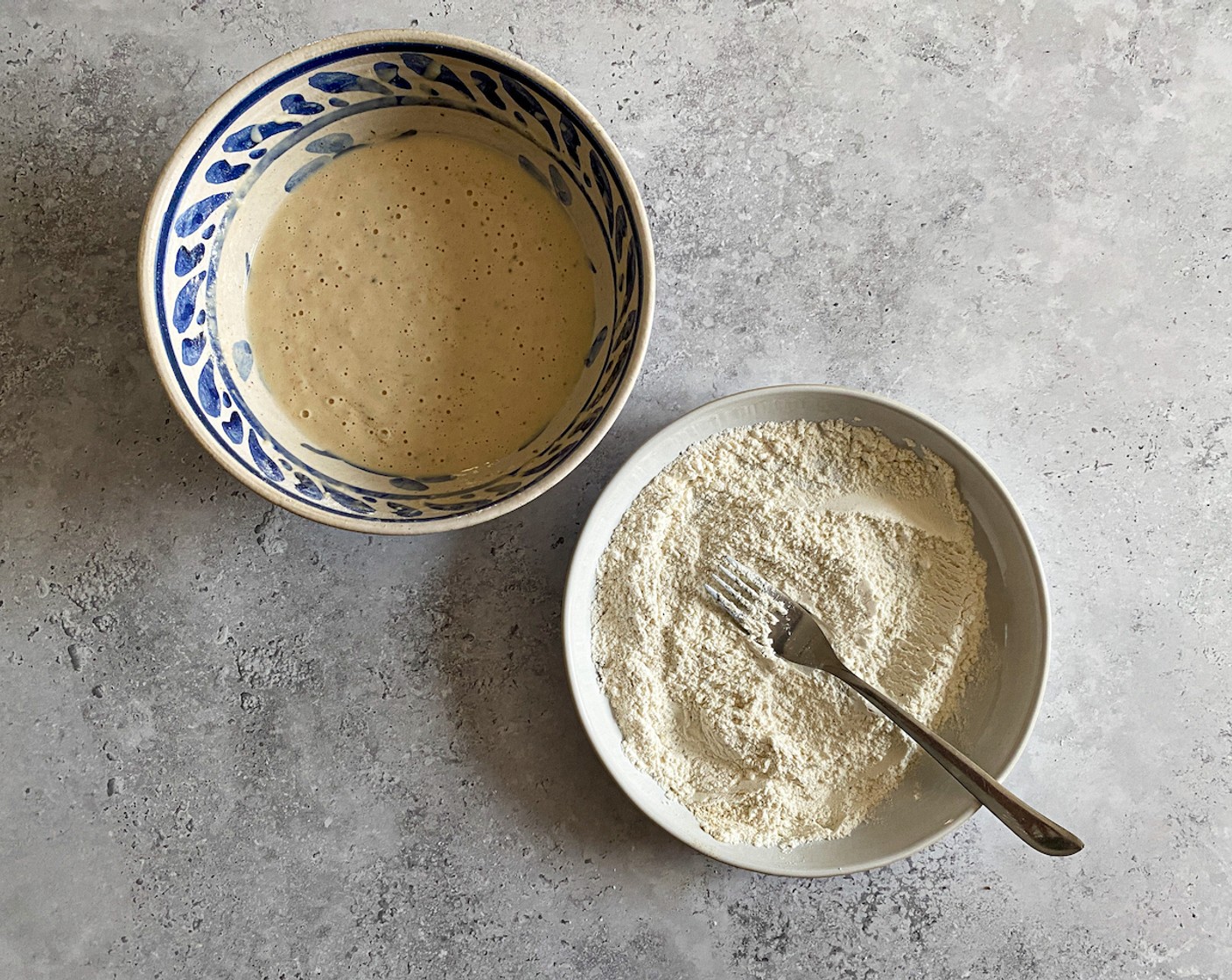 step 3 Mix All-Purpose Flour (3/4 cup), Salt (1 tsp), Ground Black Pepper (1/2 tsp), Ground White Pepper (1/4 tsp), and Cayenne Pepper (1 pinch) onto a large plate.