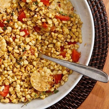 Warm Corn Salad Recipe | SideChef