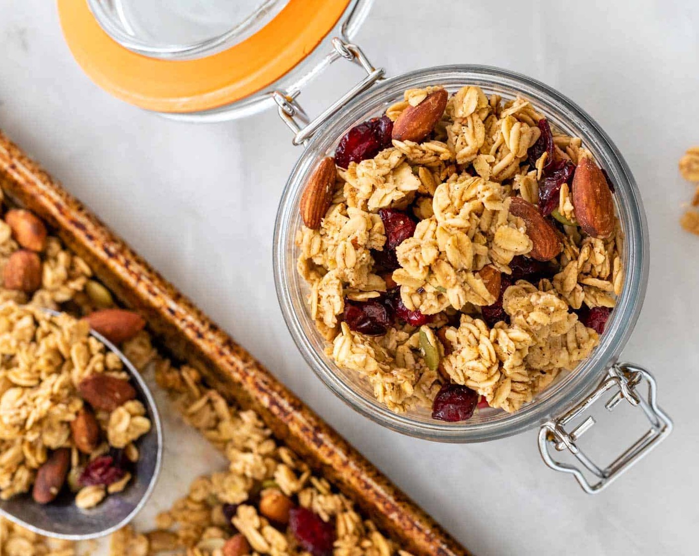 Healthy Homemade Pumpkin Granola Mix