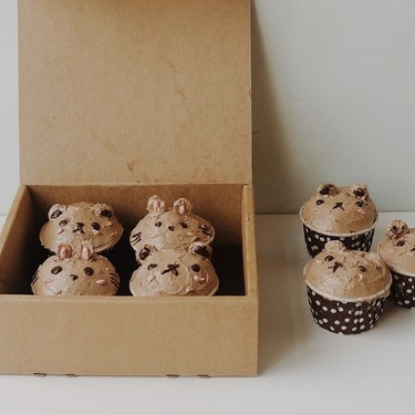 Chocolate Banana Cupcakes "Animal Style" Recipe | SideChef