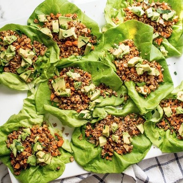 Vegan Green Goddess Mexican Lettuce Wraps Recipe | SideChef