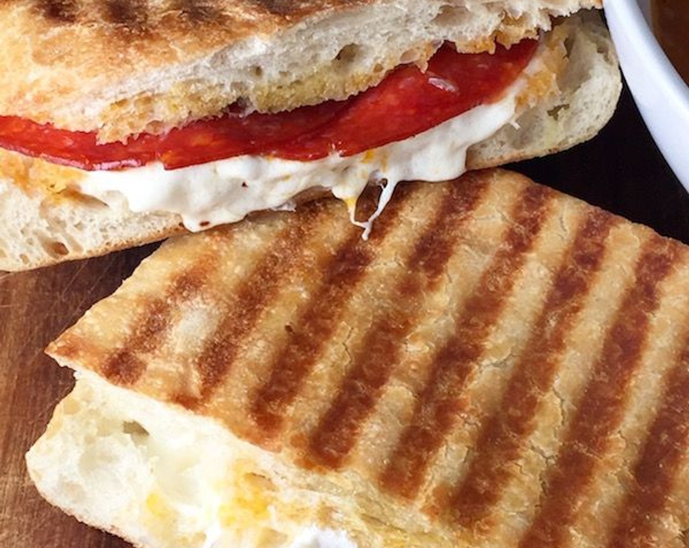 Mozzarella & Pepperoni Panini