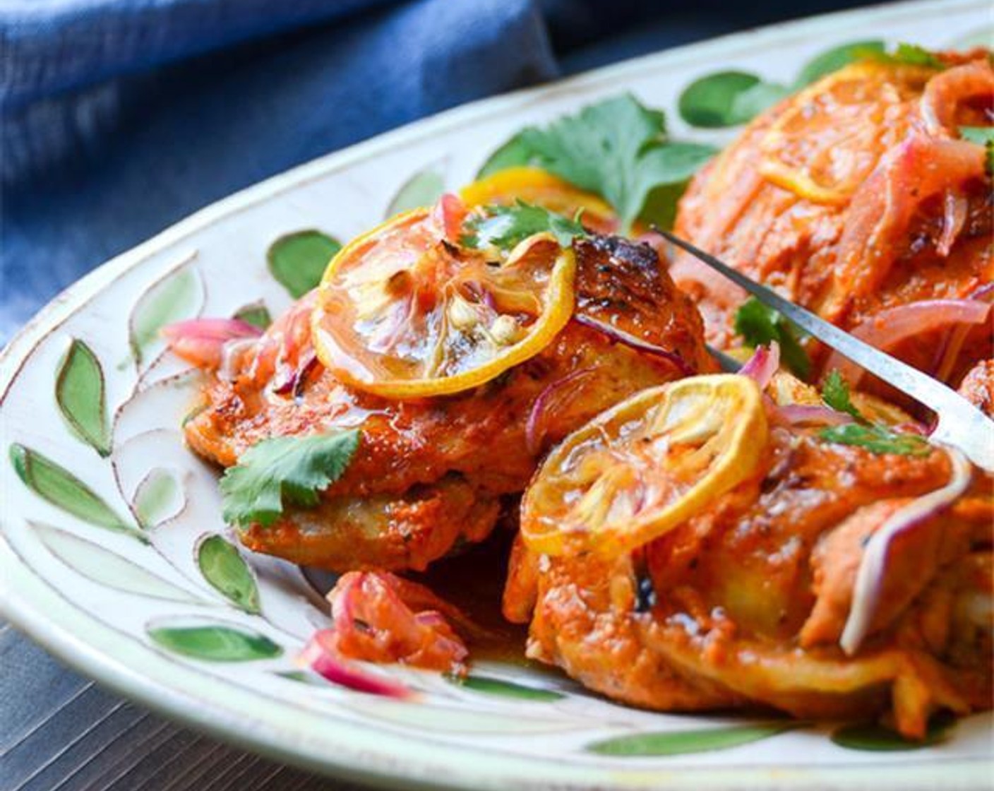 Oven-Roasted Harissa Chicken