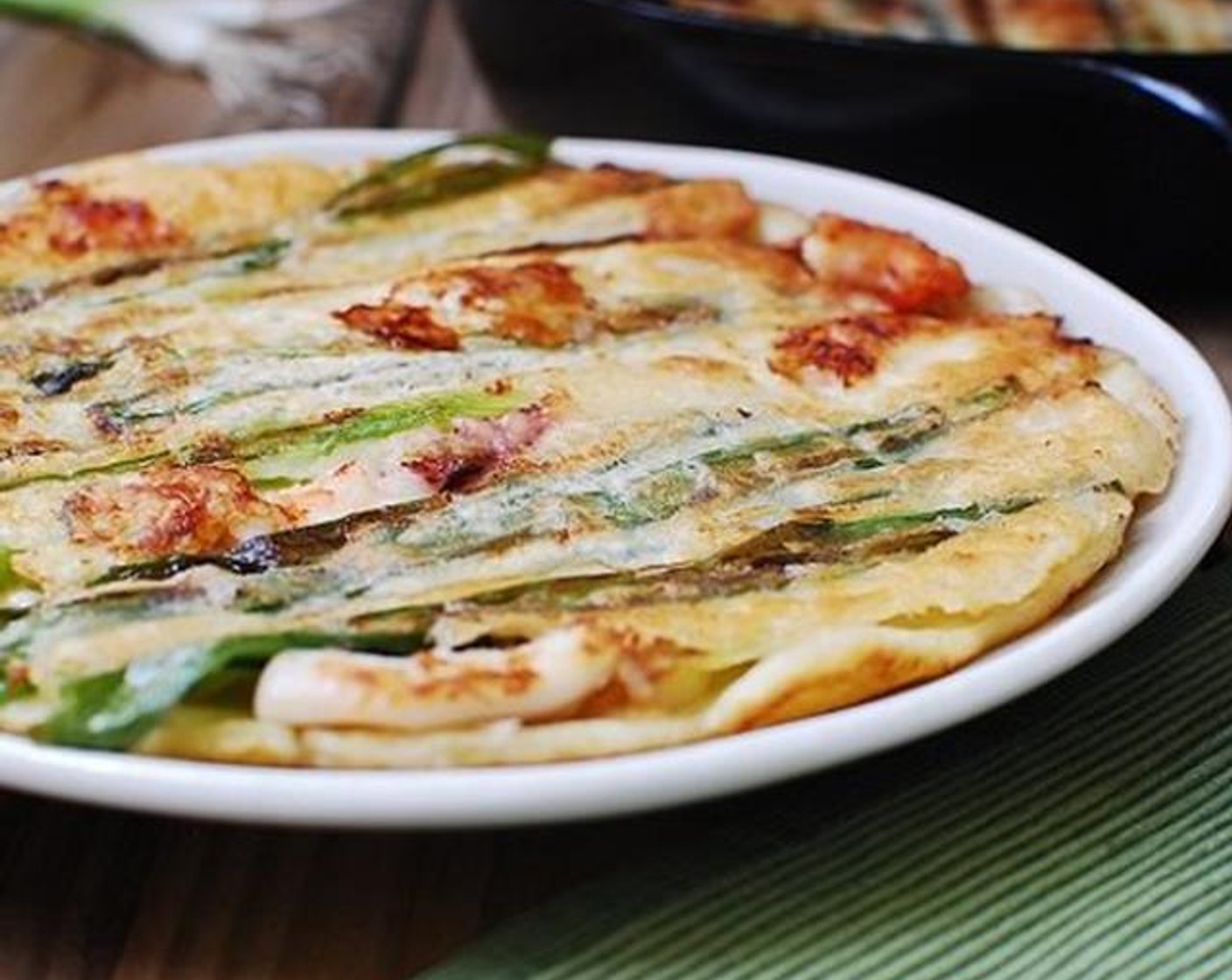 Haemul Pajeon (Seafood Scallion Pancakes)