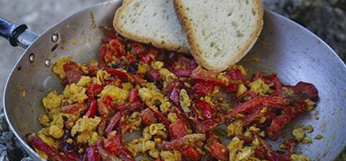 Peppers and Eggs Recipe SideChef