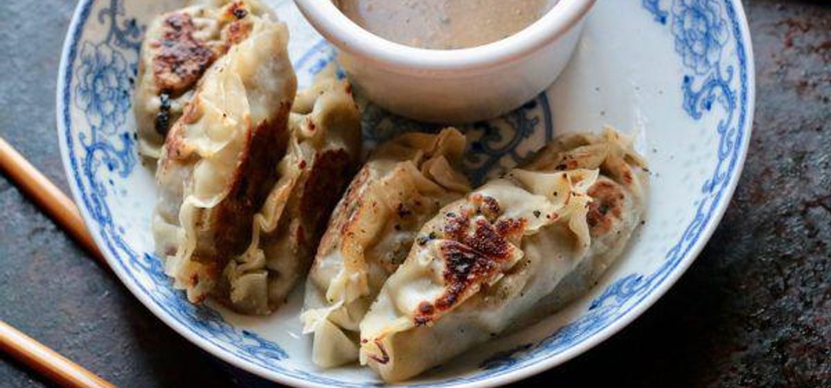 Tahini Mushroom Dumplings Recipe | SideChef