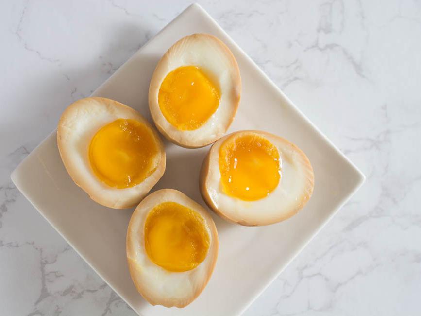 Half Boiled Ajitama Seasoned Eggs for Ramen