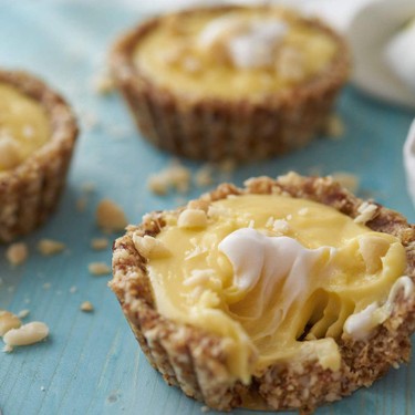 Creamy Lemon Macadamia Nut Tart Recipe | SideChef