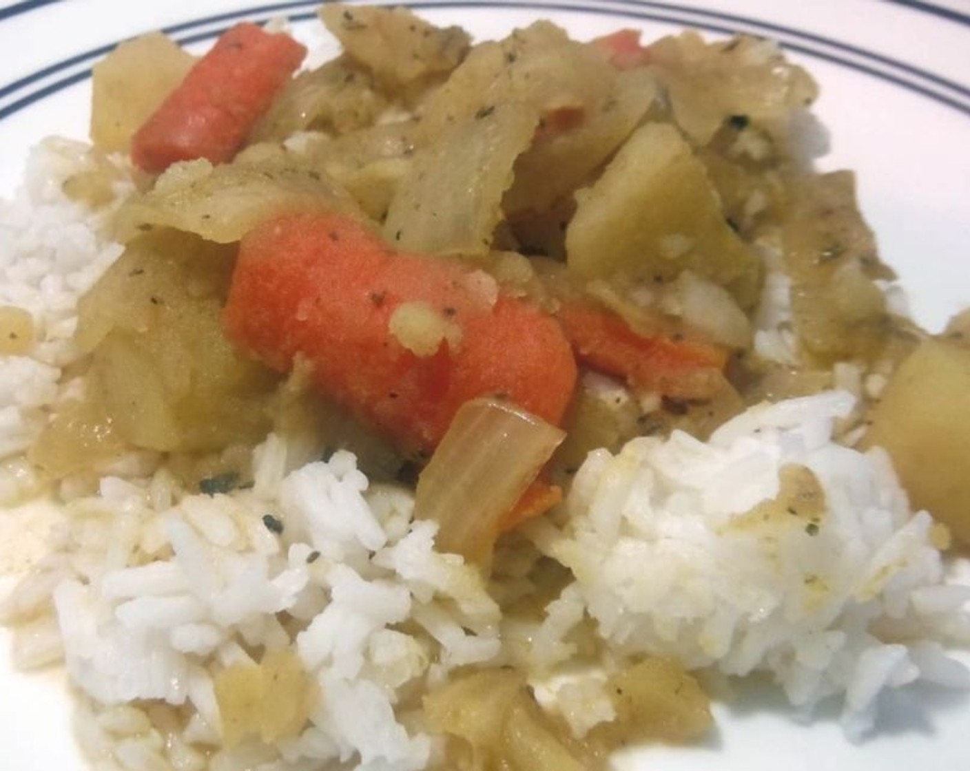 Curry Potatoes and Carrots