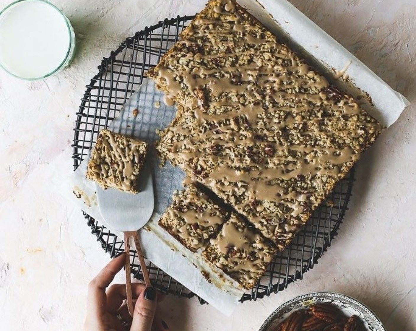 Pumpkin Maple Pecan Bars