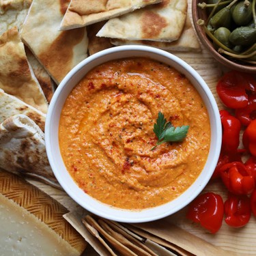 Romesco Hummus Recipe | SideChef