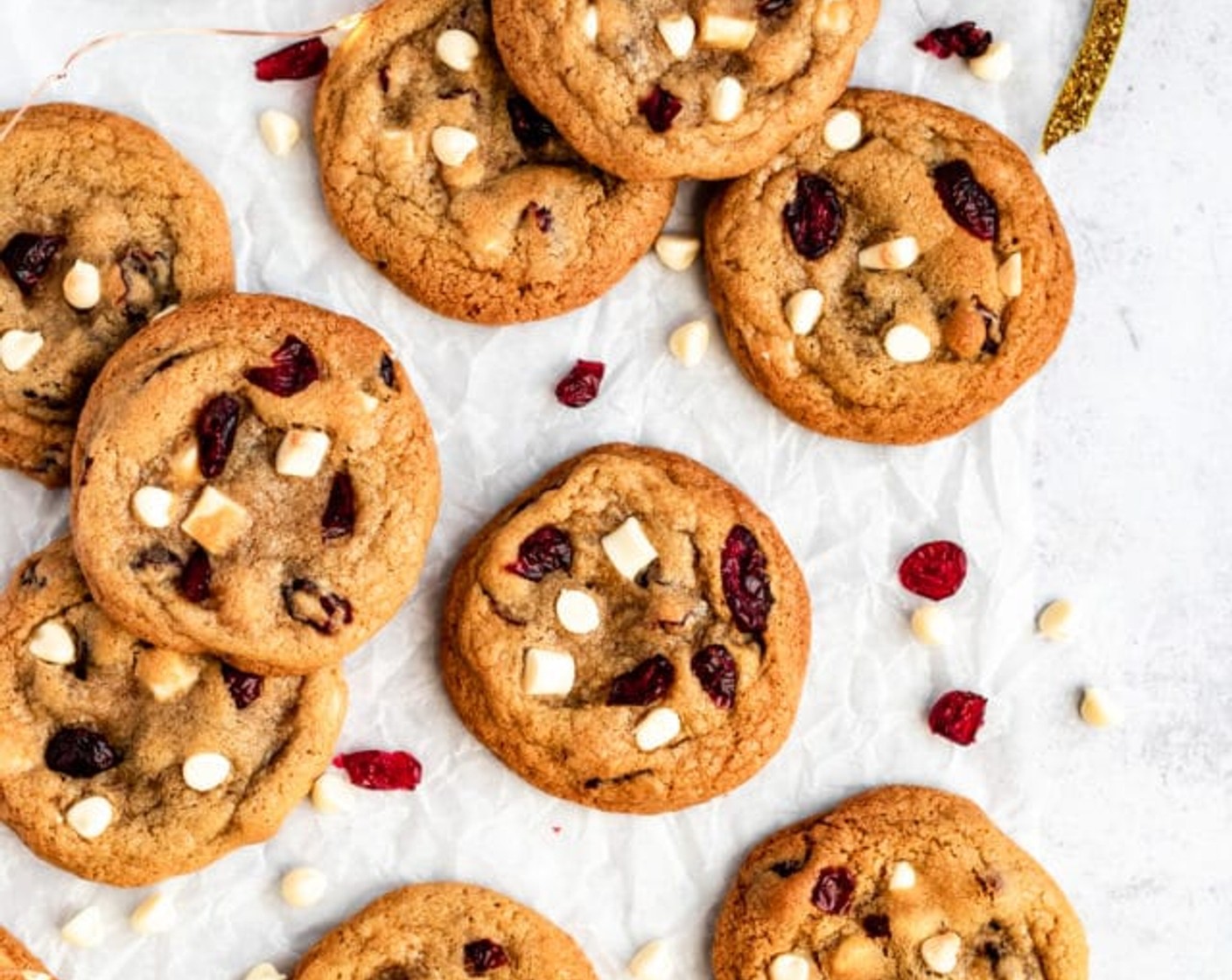 White Chocolate Cranberry Cookies