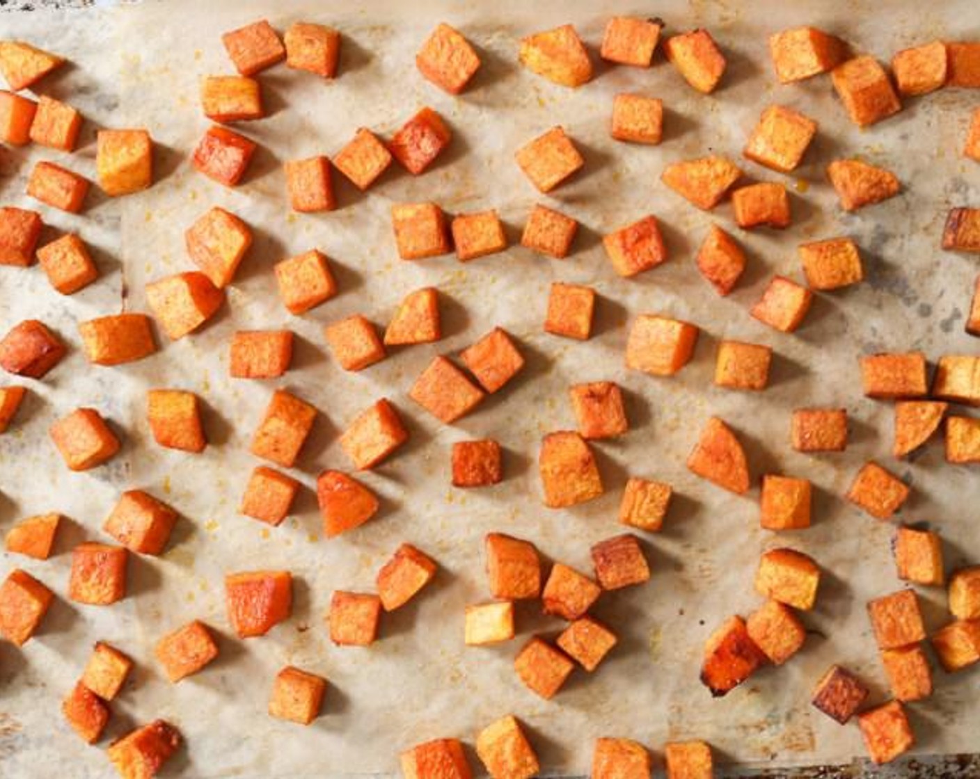 step 4 Roast the squash for 35-40 minutes, turning once halfway through the cooking time, until the squash is tender and lightly browned. Set aside and let cool slightly.