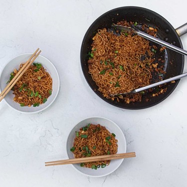 Pork and Peanut Dragon Noodles Recipe | SideChef